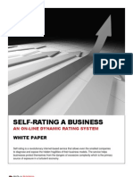 Self Rating A Business: An Online Dynamic Rating System 