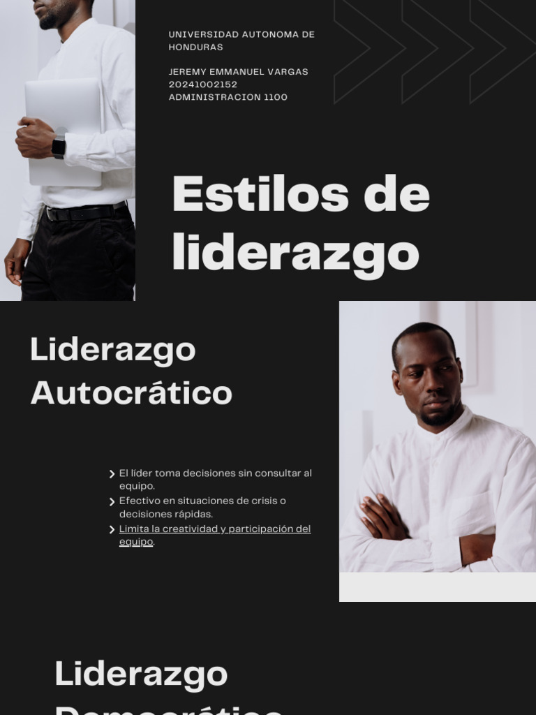 Estilos de Liderazgo: Claves y Tipos | PDF | Liderazgo | Psicología Social