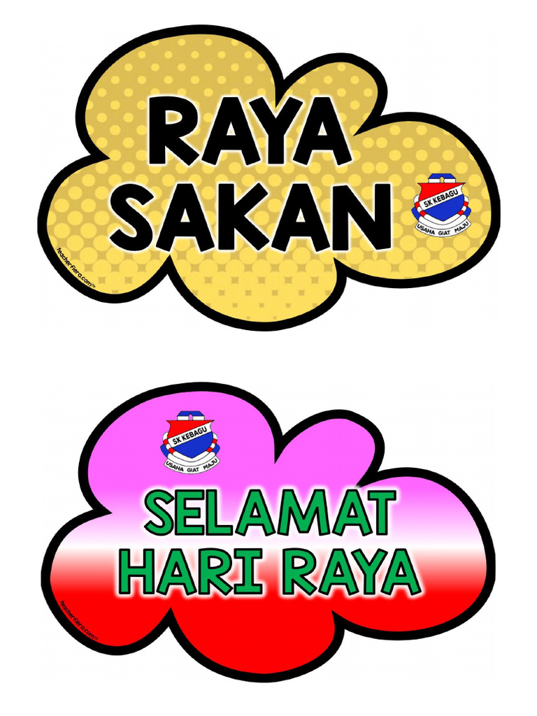 Hari Raya Props | PDF
