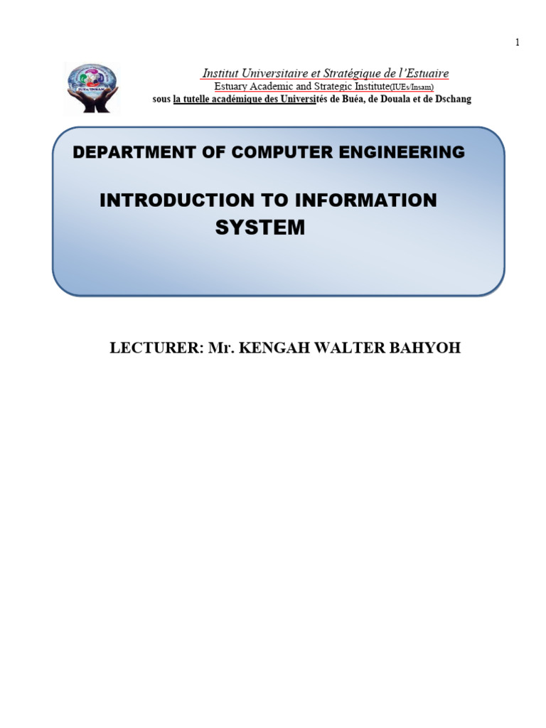 Introduction of info system insam pdf relational database