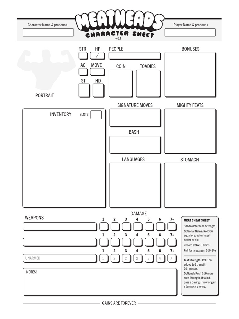 RPG Character Stats & Mechanics Guide | PDF | Role Playing Games | Gaming