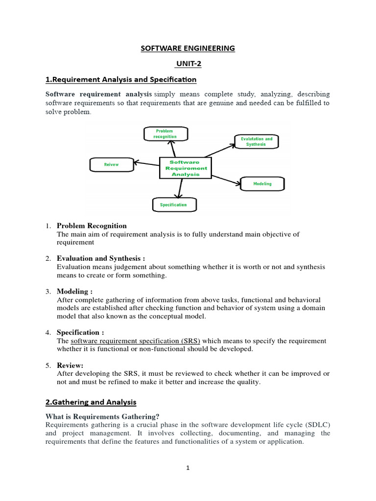 Software Requirement Analysis Guide | PDF | Formal Methods | Formal ...
