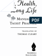 Cleary, sex Health, And Long Life. Manuals of Taoist Practice