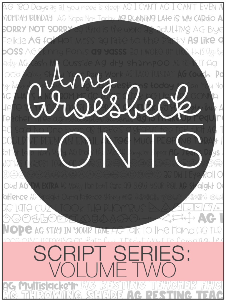 Font Guide Pdf Publishing Latin Script