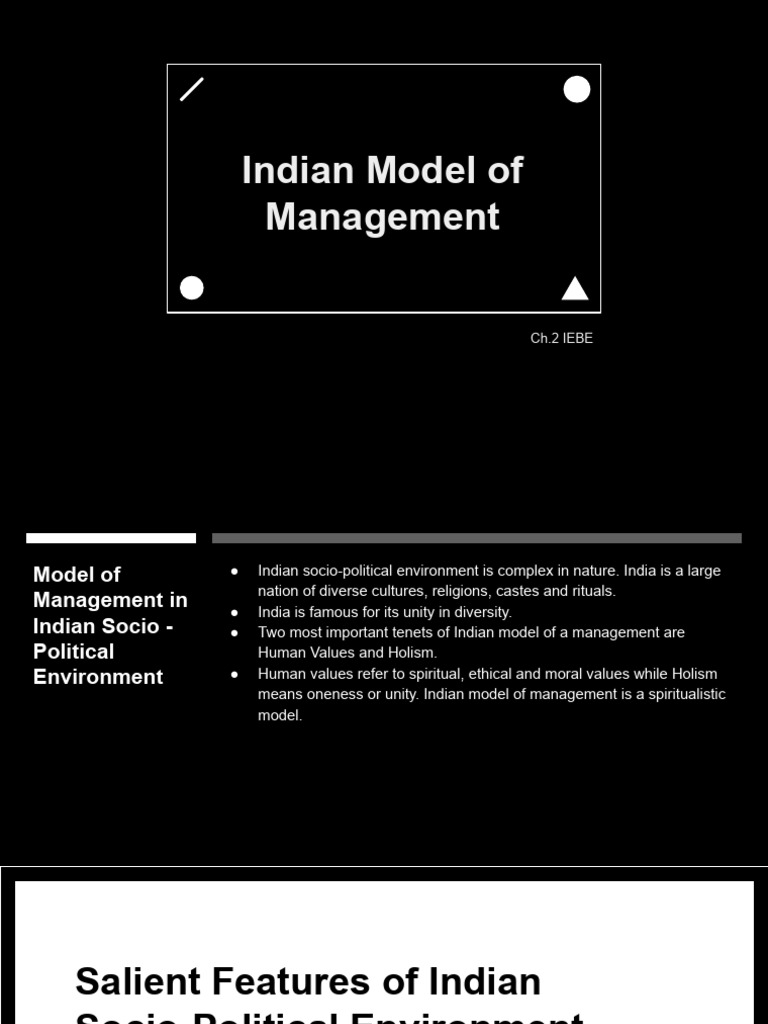 Indian Management: Values and Holism | PDF | Leadership | Karma