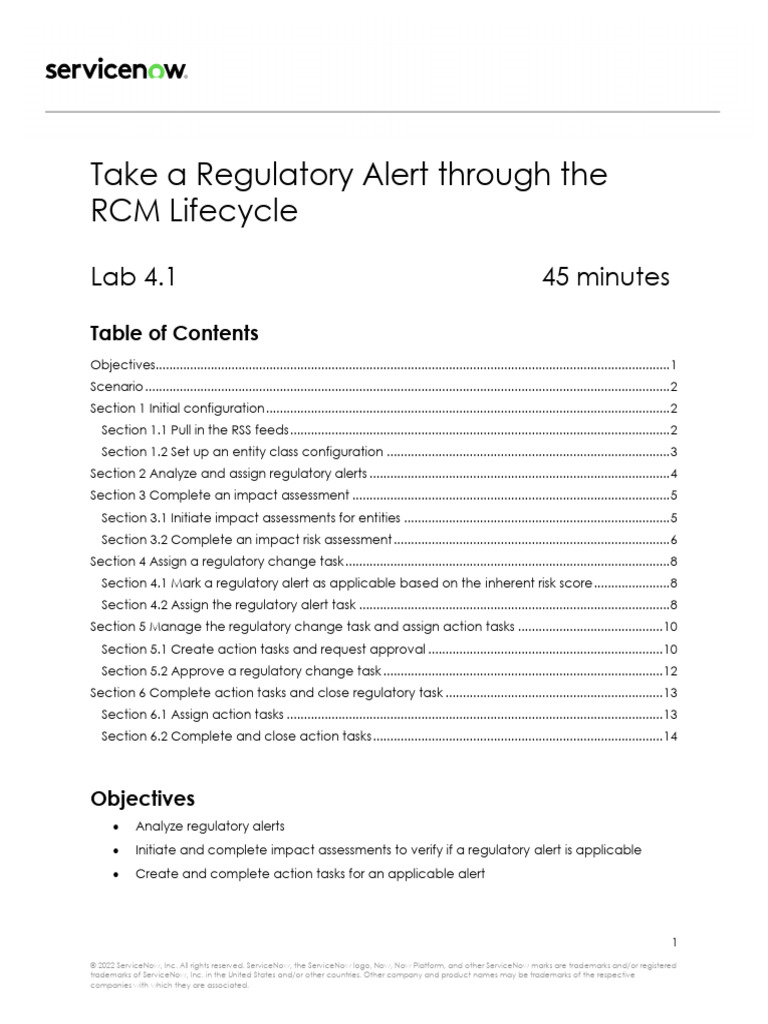 RCM Lifecycle for Regulatory Alerts | PDF | Payment Card Industry Data ...