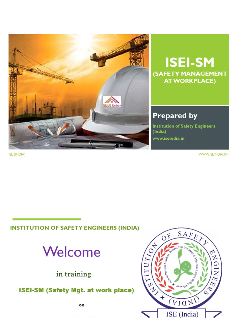 Safety Management Training Course Overview | PDF | Personal Protective ...