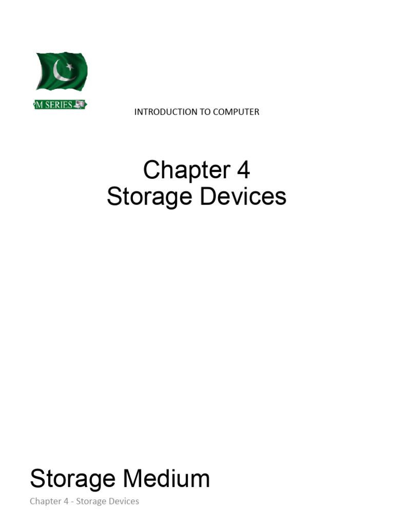 Understanding Computer Storage Devices | PDF | Computer Data Storage ...