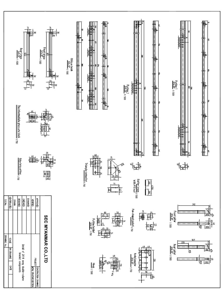 Solar Support and Bracket Details | PDF