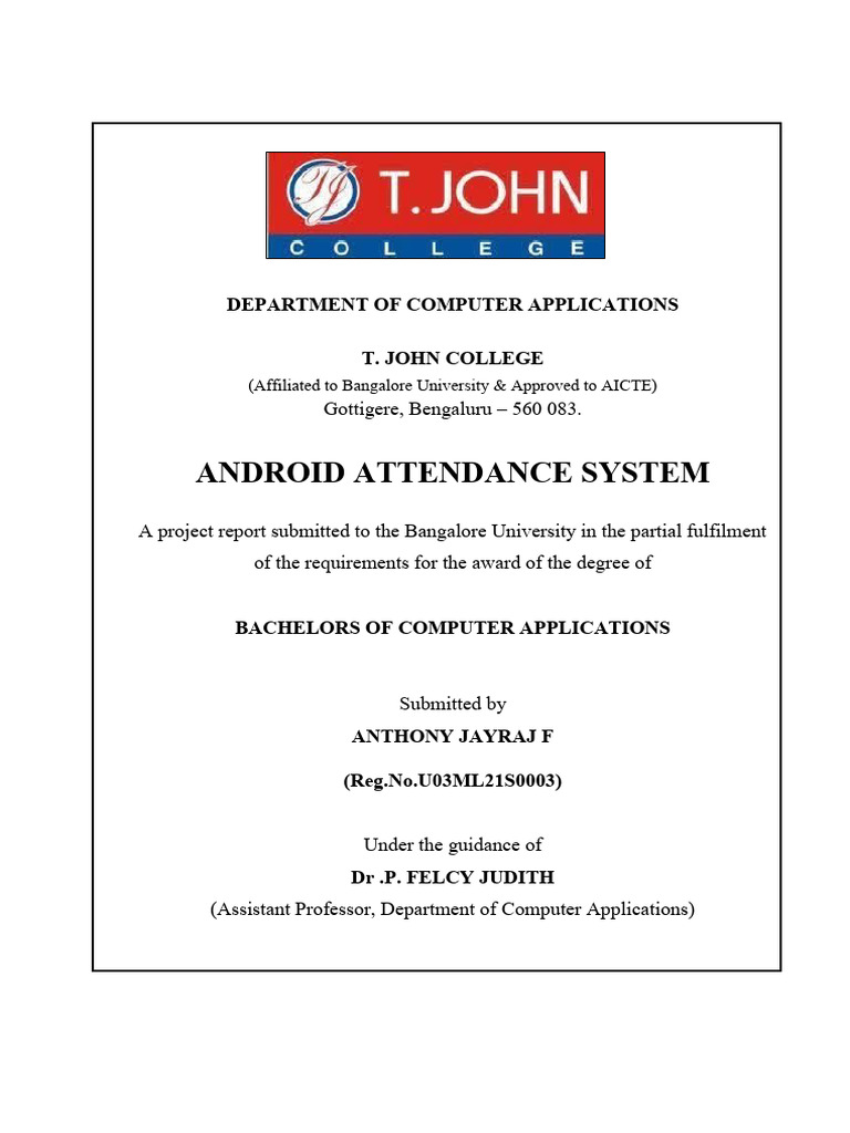 Android Attendance System Overview | PDF | Software Testing | World ...