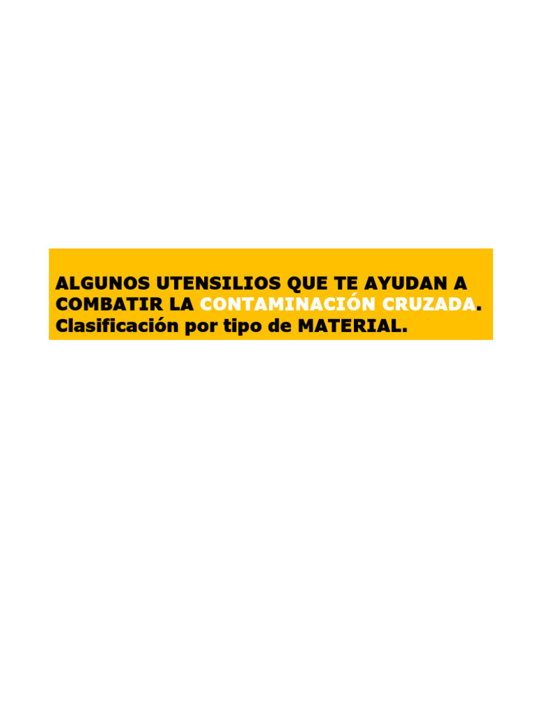 Combatir La Contaminacion Cruzada | PDF | Lavavajillas | Cocina
