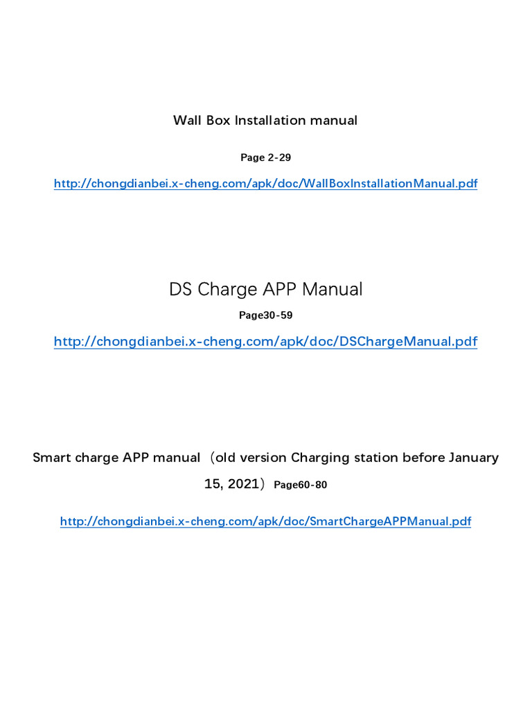 WiFi Function Manual of Charge Point-181030 | PDF | Battery Charger ...