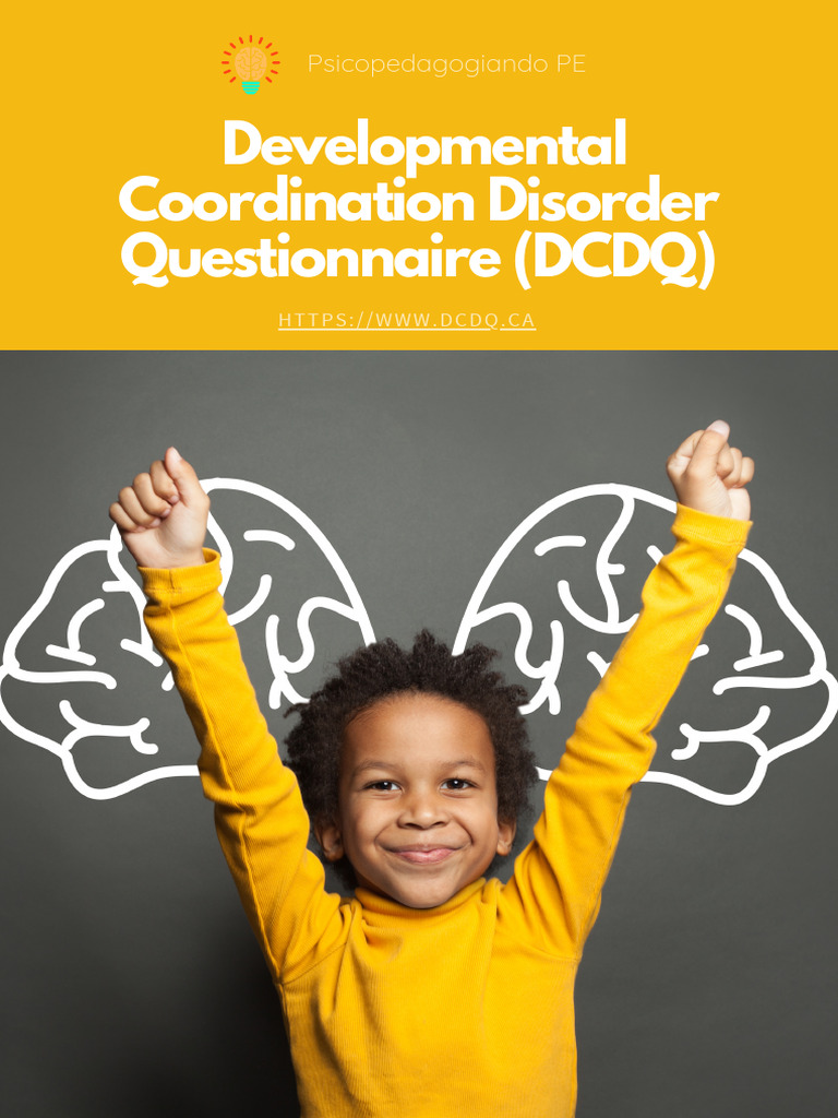 Questionário DCDQ para TDC Infantil | PDF | Coordenação motora ...