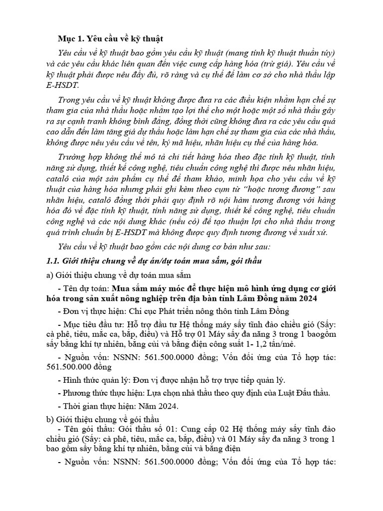 Chuong V - Yeu Cau Ky Thuat - CK | PDF