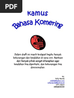 Download Kamus Bahasa Komering by Hamba Tuhan SN75299484 doc pdf