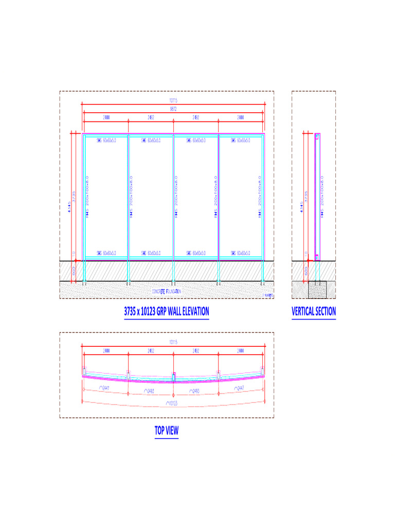 GRP Free-Standing Details | PDF