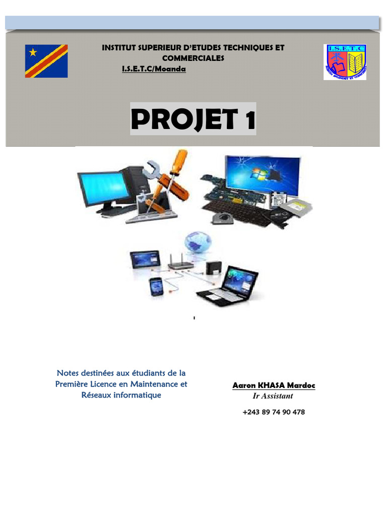 Projet Licence en Maintenance Informatique | PDF | Informatique ...