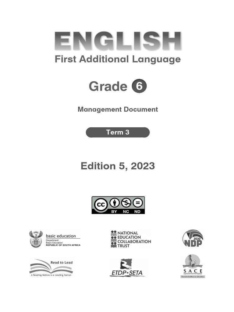Grade 6 Term 3 Language Management | PDF | Reading Comprehension ...