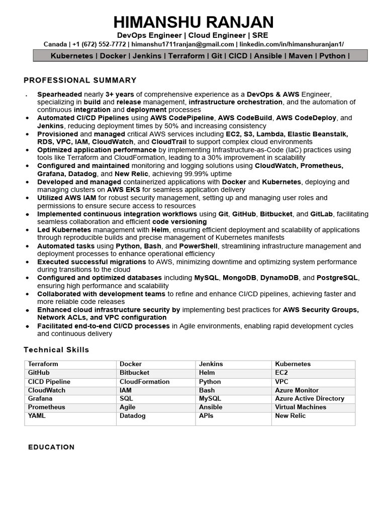 DevOps & Cloud Engineering Expertise | PDF | Cloud Computing | Computer ...
