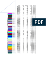 Excel Color Index and Palette