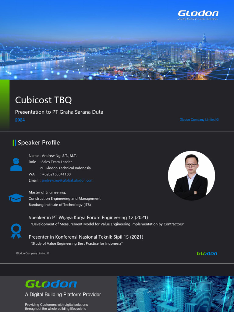 Cubicost TBQ | PDF | Building Information Modeling | Data