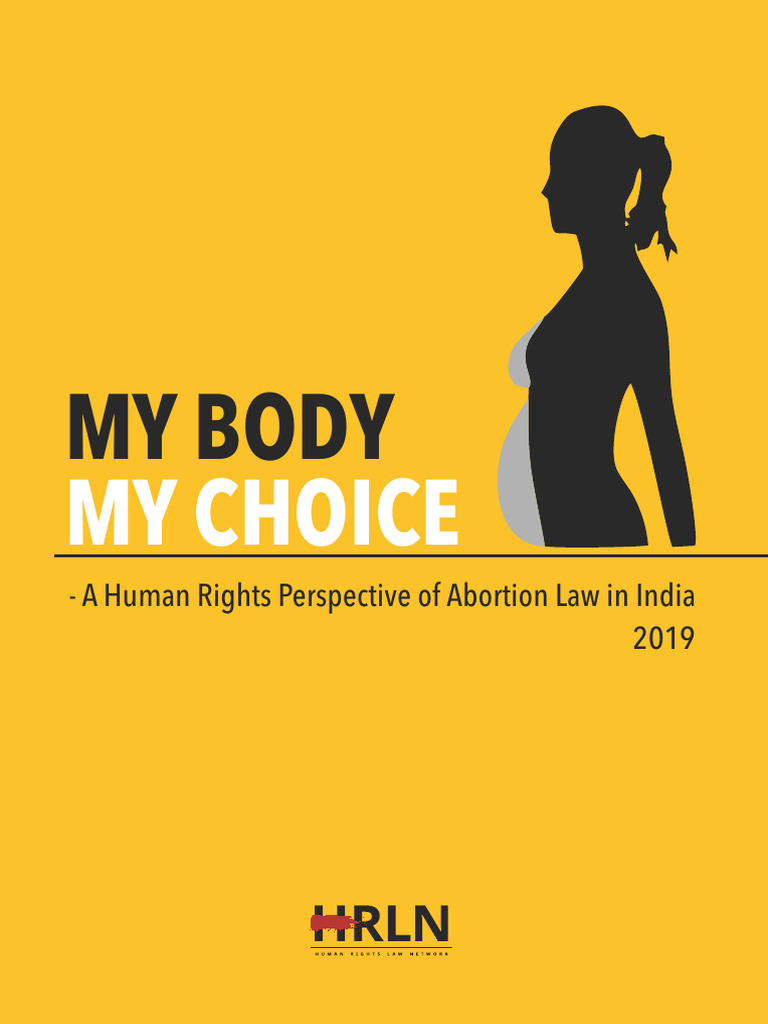 My Body My Choice PDF Abortion Reproductive Rights