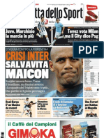 Gazzetta Dello Sport - 10/12/2011