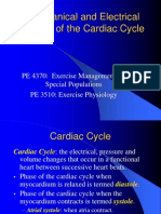 Mechanical and Electrical Events of The Cardiac Cycle
