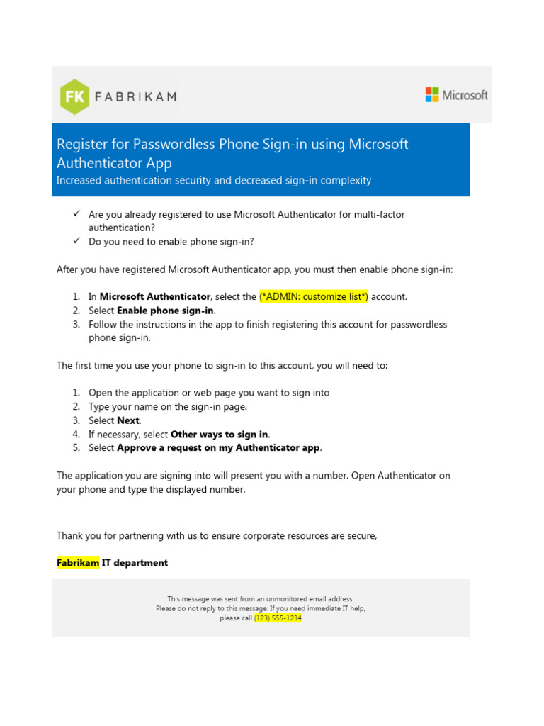 Register for passwordless phone sign in pdf finance money