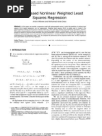 Download Kernel Based Nonlinear Weighted Least Squares Regression by Journal of Computing SN75303435 doc pdf