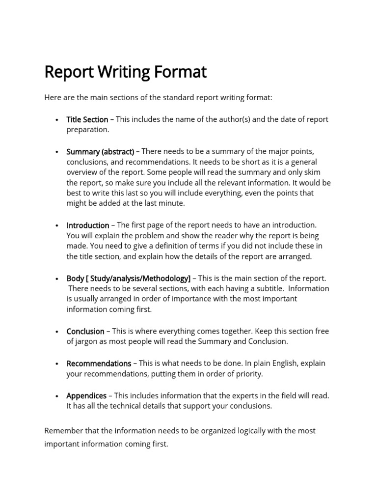 ReportWritingGuideline 110025 | PDF | Comma | Testimony