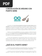Comunicación Arduino y Puerto Serie | PDF | Arduino | Tecnología de ...