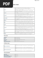 Sun Cluster 3.1 Cheat Sheet