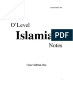 Mastering OLevel Islamiyat