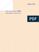 Half-Year Report Julius Baer Group LTD