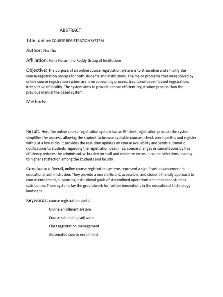 Abstract Online | PDF | Educational Technology | Information Technology