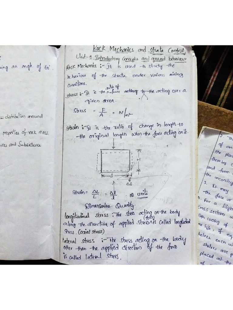 Rock Mechanics Pdf