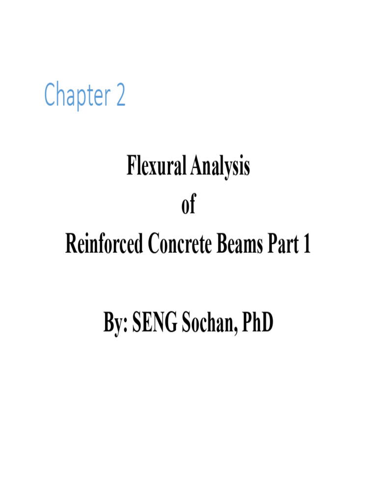 2.flexural Analysis of RC Beams Part 1 | PDF | Strength Of Materials ...