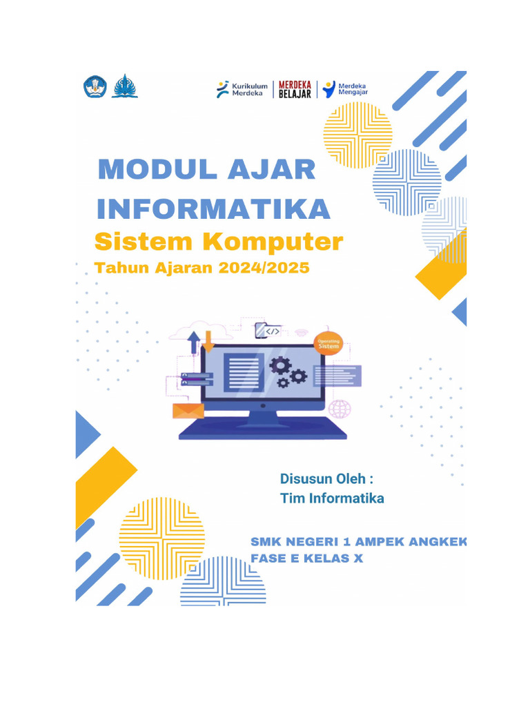 Modul Ajar Informatika Fase e | PDF | Komputer