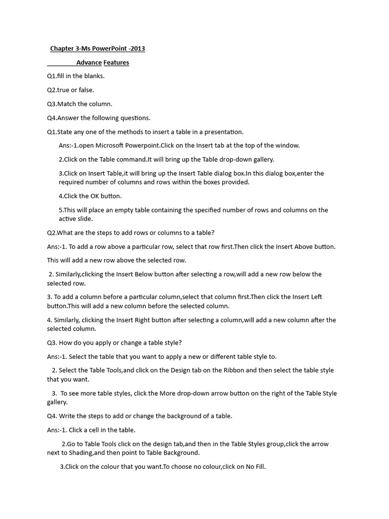 Grade 6 ms powerpoint notes pdf chart cartesian coordinate system