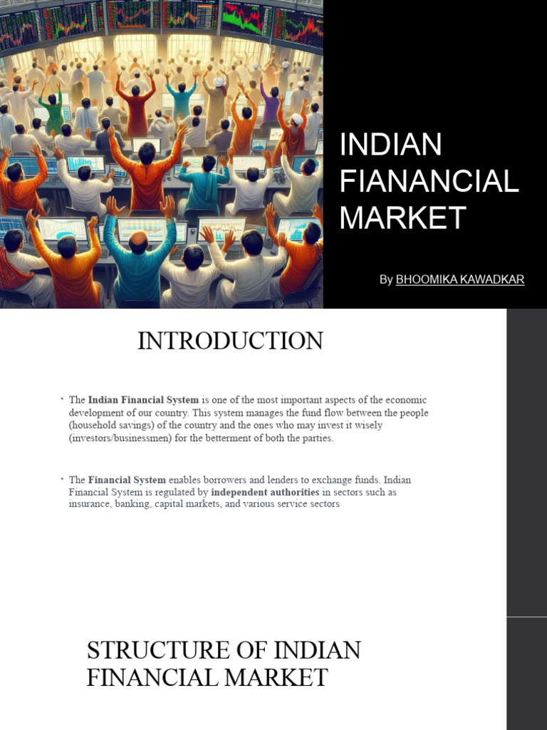 Indian Fianancial System | PDF | Financial Markets | Capital Market