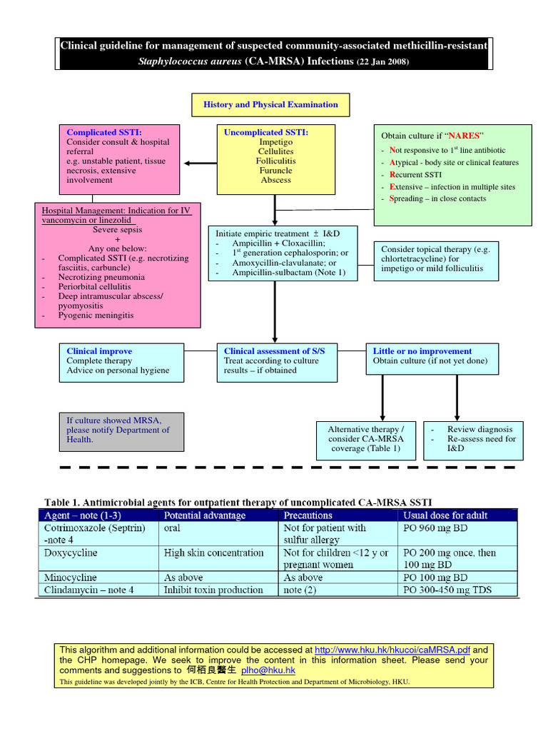 CA-MRSA Infections, 2008 | PDF | Methicillin Resistant Staphylococcus ...