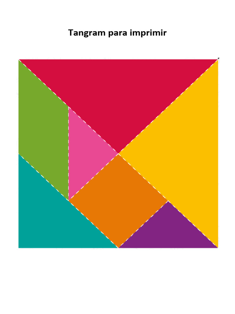 Tangram para Imprimir | PDF