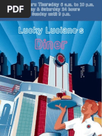 Lucky Luciano's Diner Menu