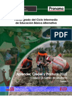 Sesiones de 1er Grado Educación Básica Alternativa