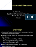 Ventilator Associated Pneumonia Treatment