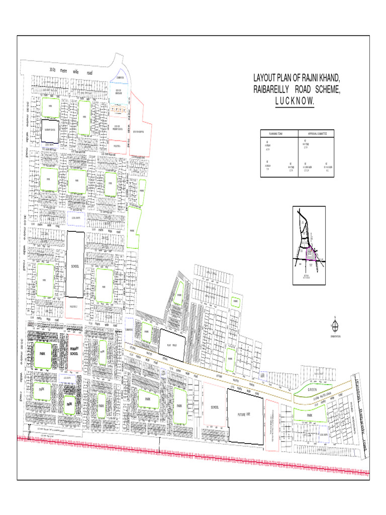 Rajni Khand Layout Plan Overview | PDF
