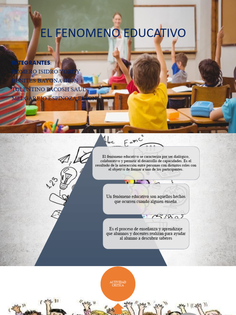 Definición del fenómeno educativo | PDF | Ciencia y matemáticas