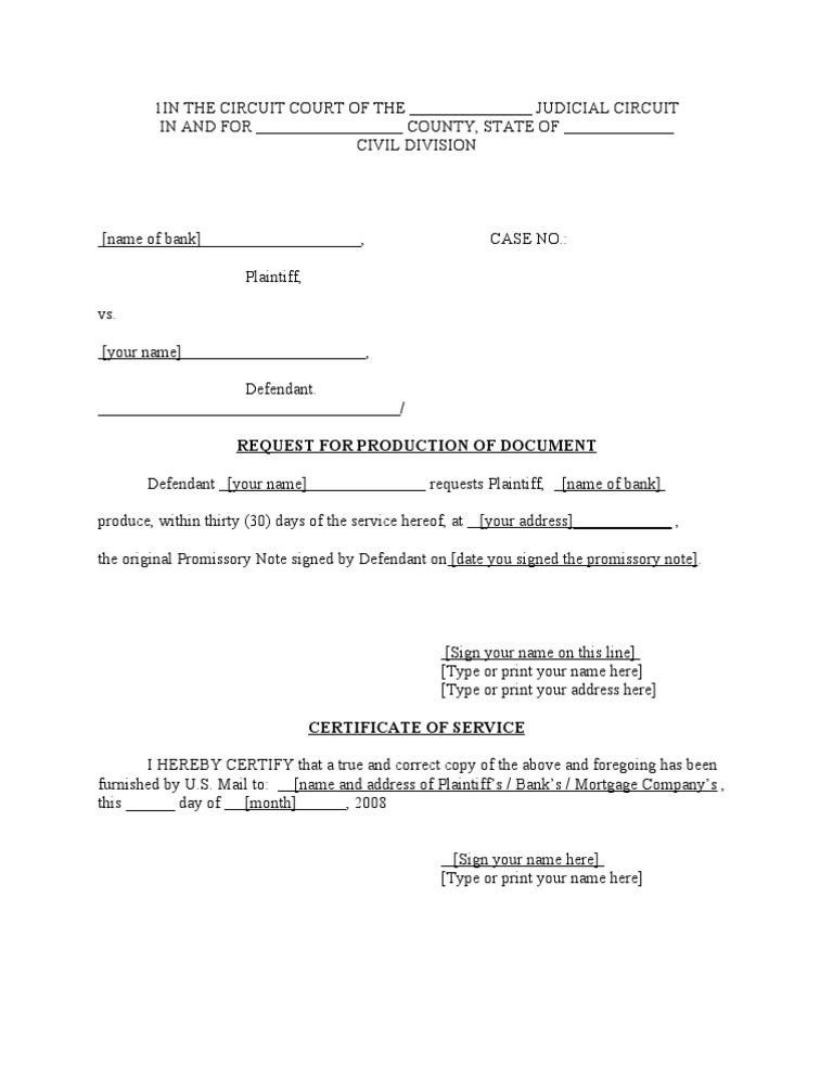 Legal Request | PDF