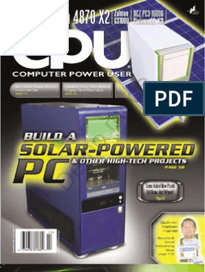 Computer Power User (CPU) November 2008 | PDF